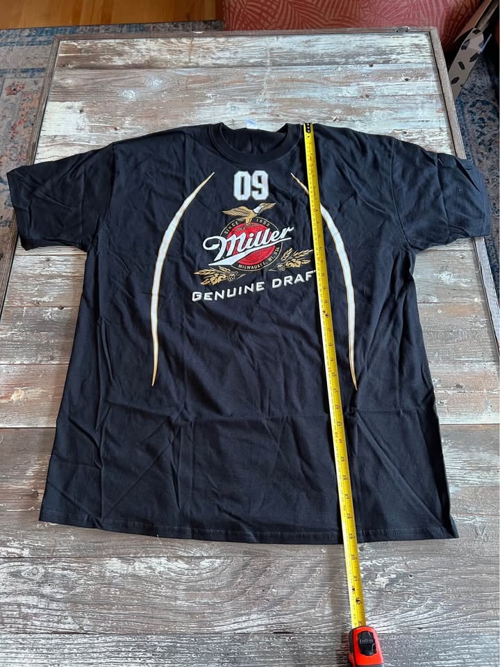 2009 Tee Miller Genuine Draft Men's T-Shirt XL - photo 3