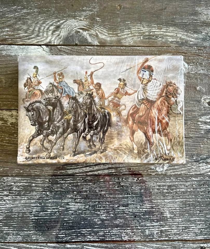 Vintage Waterloo 1815 Greek Cavalry 1/72 Scale Toy Soldier