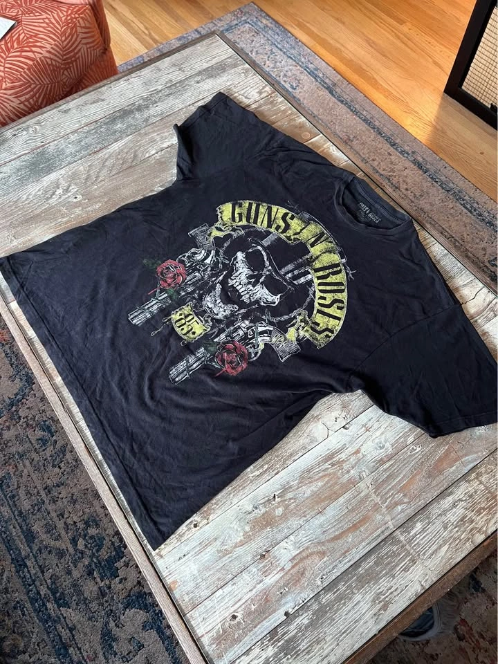 Guns N Roses Appetite for Destruction Vintage T-Shirt XXL - photo 2