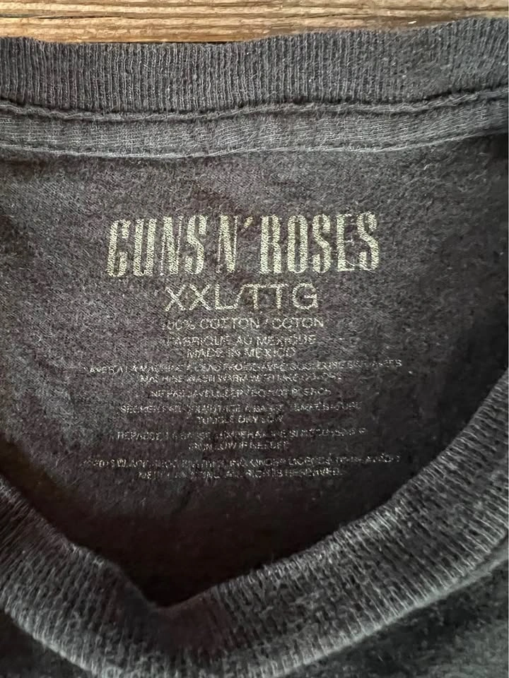 Guns N Roses Appetite for Destruction Vintage T-Shirt XXL - photo 4