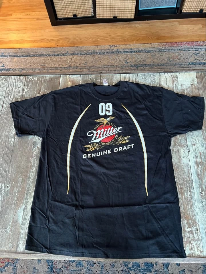 2009 Tee Miller Genuine Draft Men's T-Shirt XL - photo 2