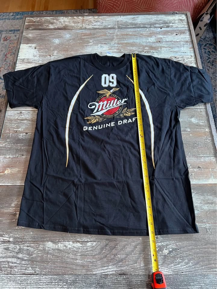 2009 Tee Miller Genuine Draft Men's T-Shirt XL - photo 3