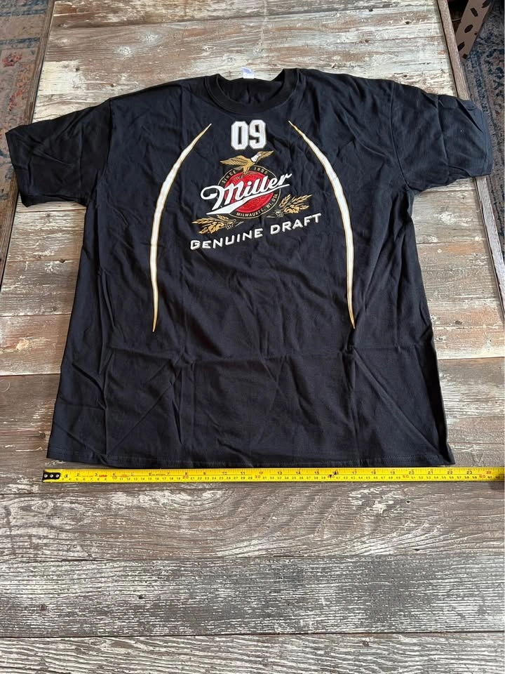 2009 Tee Miller Genuine Draft Men's T-Shirt XL - photo 5