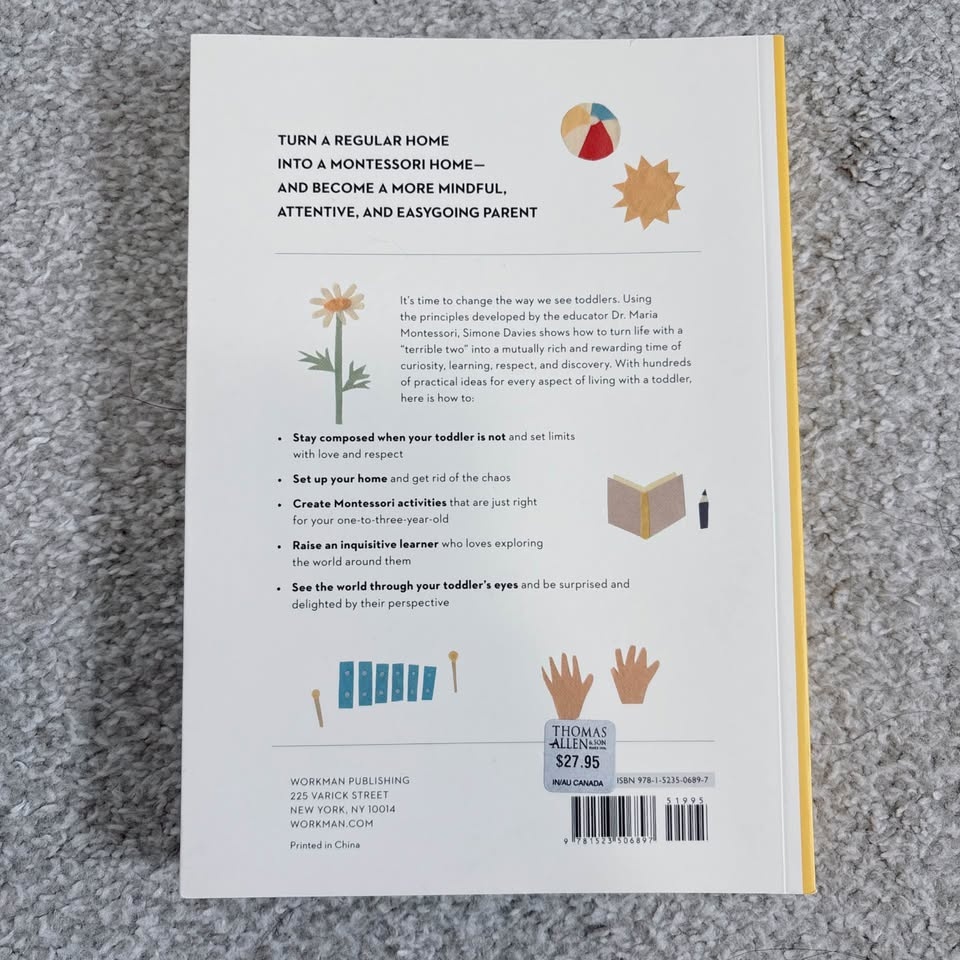 New The Montessori Toddler Book - photo 2
