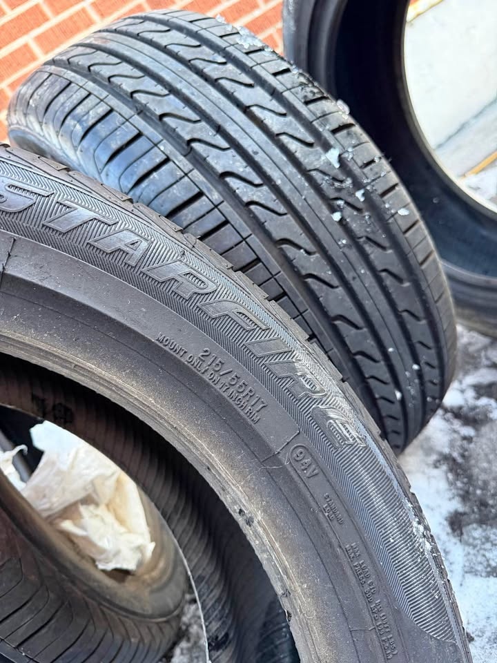 Tires 215/55/R17