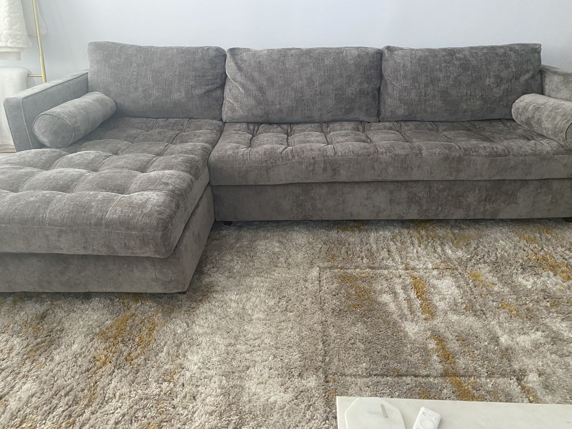 Joybird Sleeper Sofa - Gray Fabric - photo 2