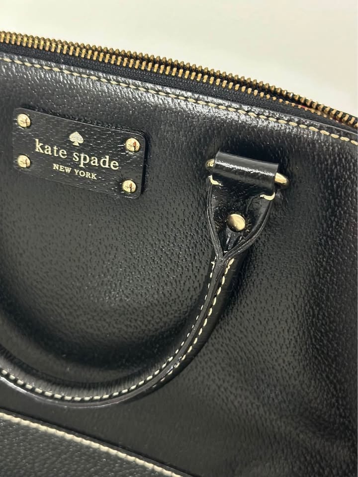 Black Leather Kate Spade Wellesley Satchel - Brand New - photo 2