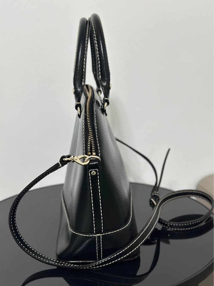 Black Leather Kate Spade Wellesley Satchel - Brand New - photo 3