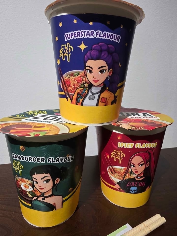 Kpop Demon Hunters Ramen Soup Cups - photo 2