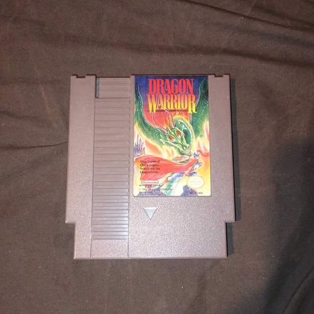 NES Dragon Warrior Game