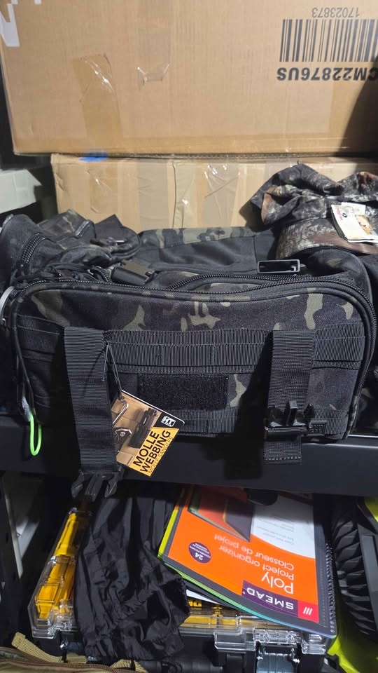 New Camo Tactical Duffel Bag MOLLE Webbing - photo 2