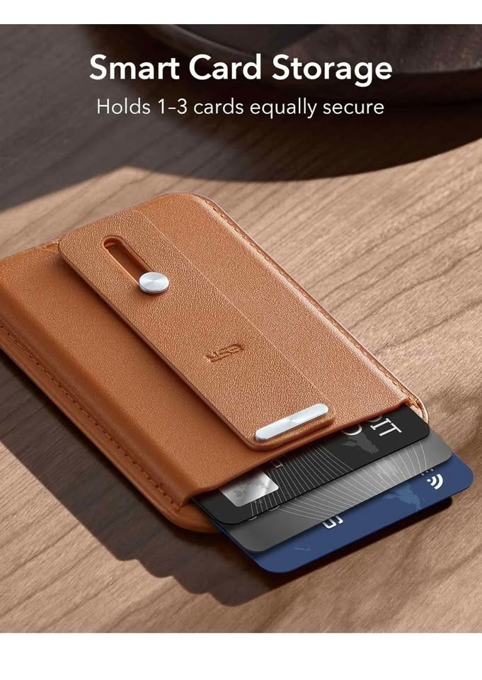HaloLock ESR MagSafe Magnetic Wallet with Finger Loop Grip - photo 2