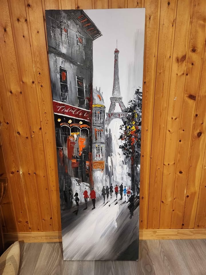Paris Eiffel Tower Painting