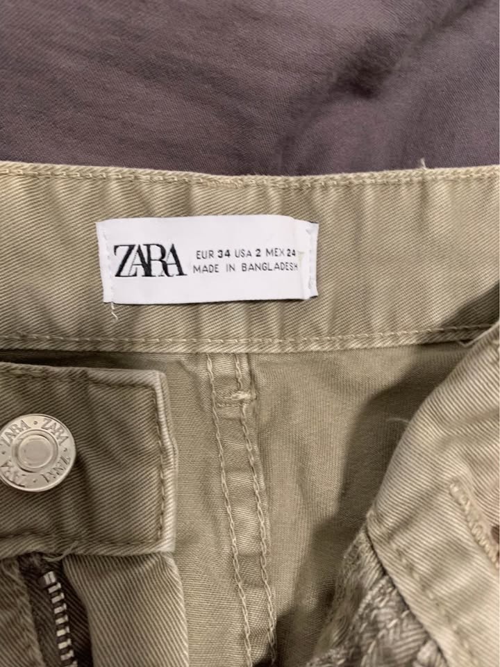 Zara Cargo Pants - photo 2