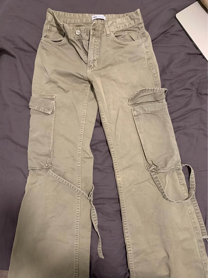 Zara Cargo Pants - photo 3