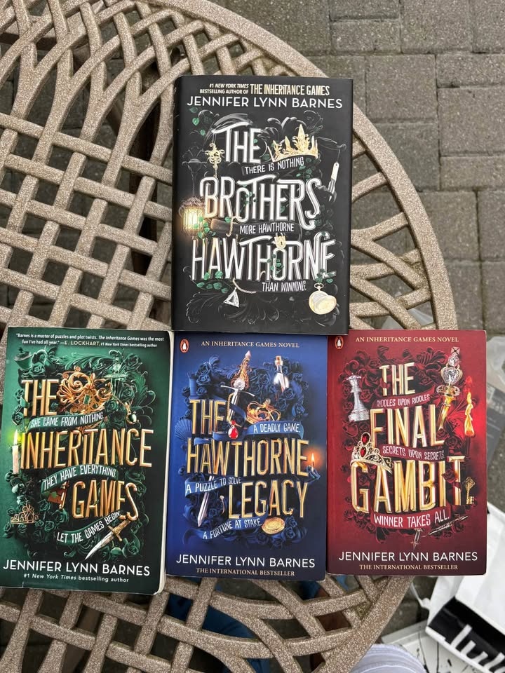 The Inheritance Games Trilogy (Paperback) + The Brothers Hawthor - photo 2