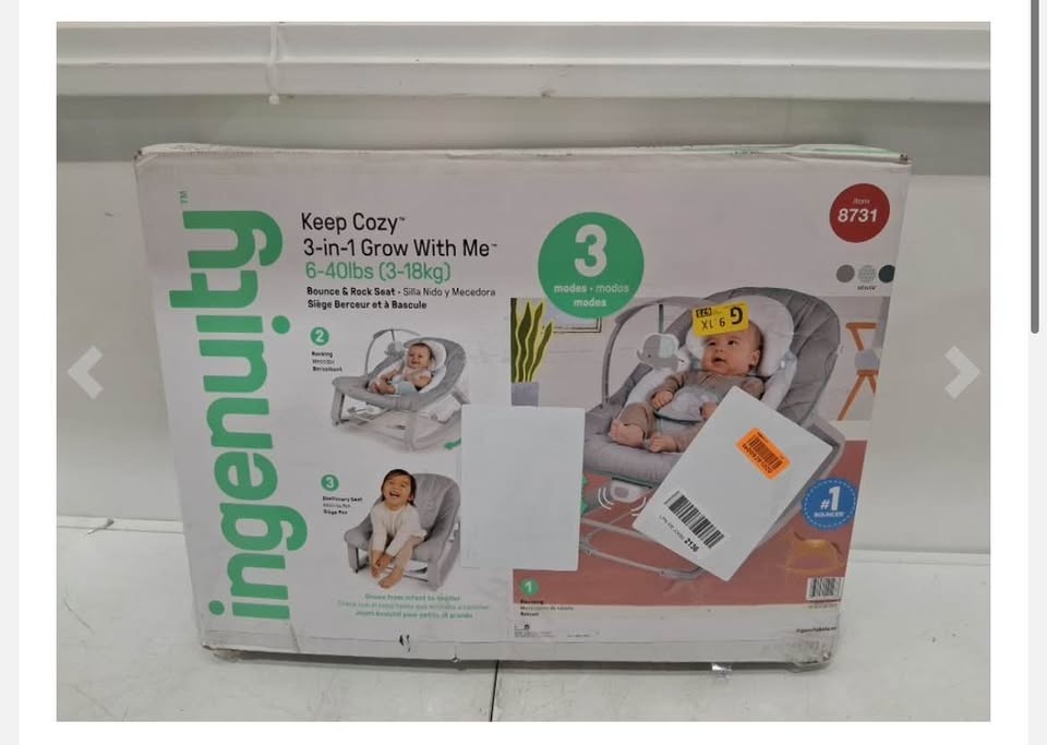 Ingenuity Keep Cozy 3-in-1 Baby Bouncer & Rocker - photo 2