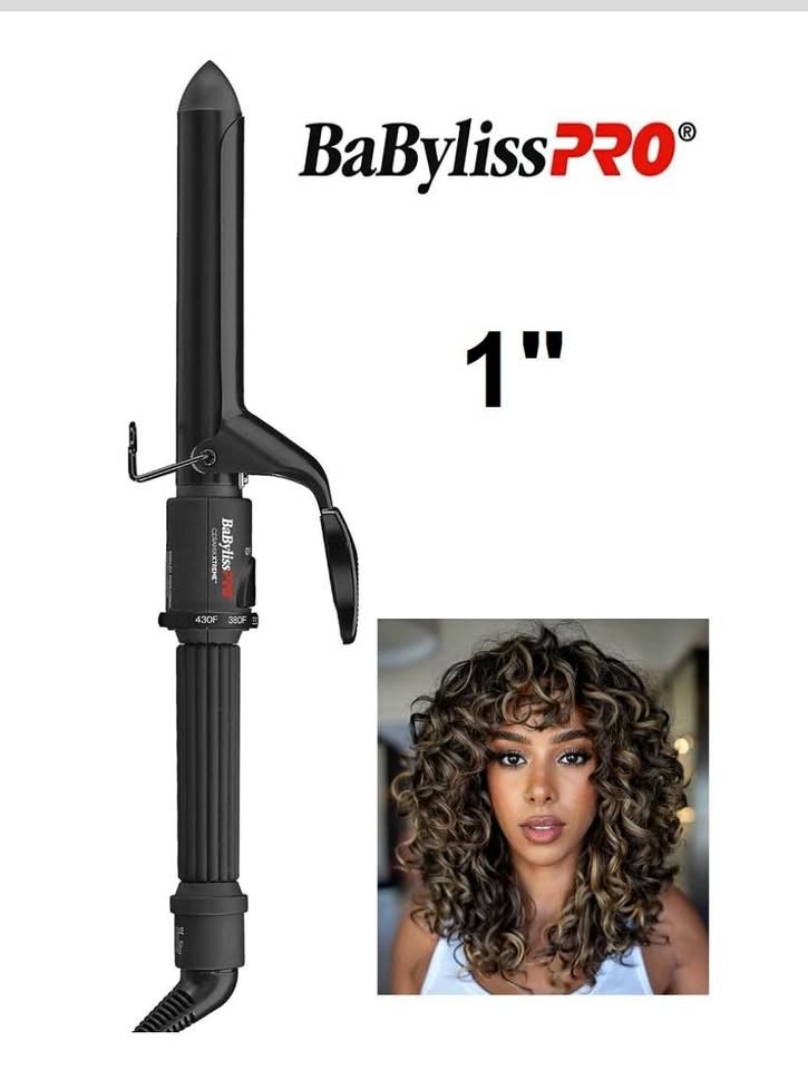 BabylissPro Ceramix Xtreme Ceramic Curling Iron - 1" - Black
