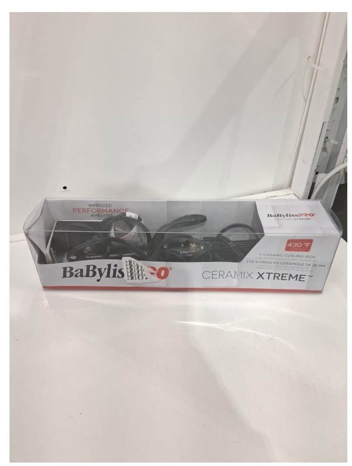 BabylissPro Ceramix Xtreme Ceramic Curling Iron - 1" - Black - photo 2