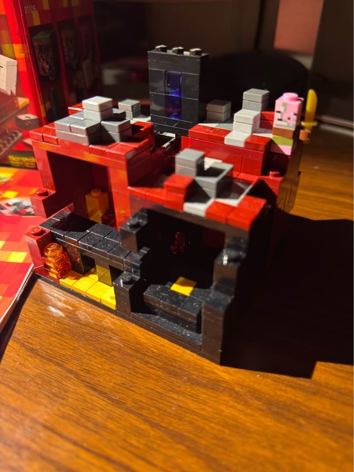 Lego Minecraft Micro World The Nether - photo 2