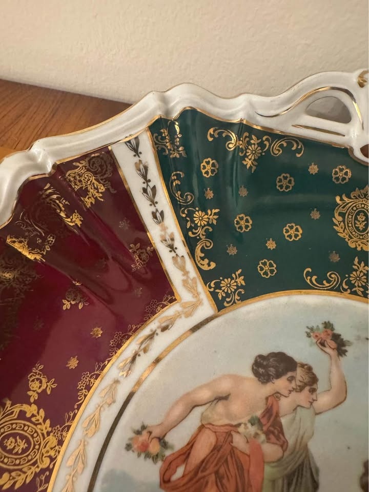 Vienna Porcelain Presentation Plate (35 cm, 1970s) - photo 4
