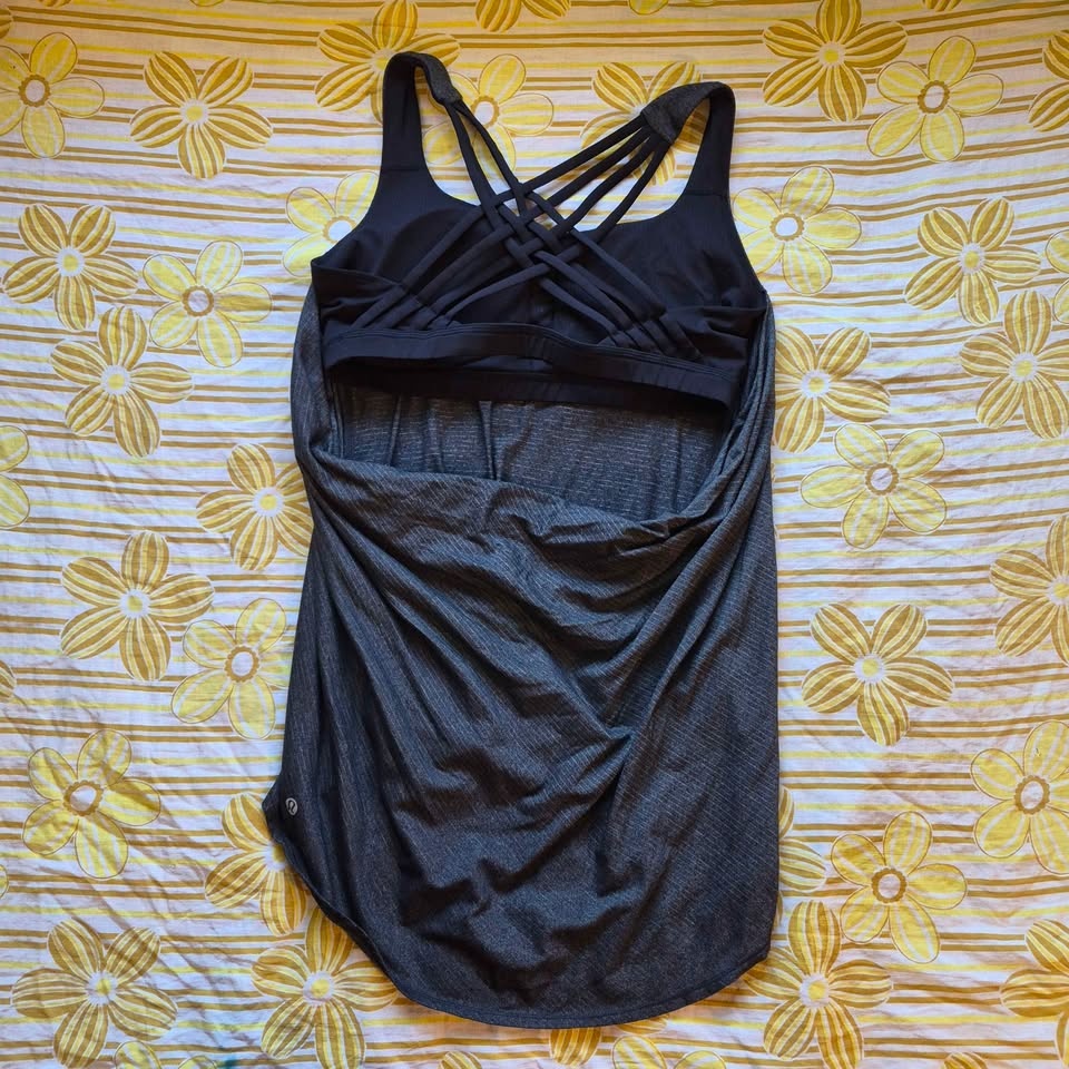 Lululemon strappy grey 'Wild Tank' - photo 2