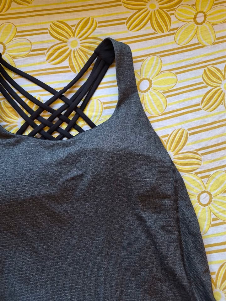Lululemon strappy grey 'Wild Tank' - photo 3