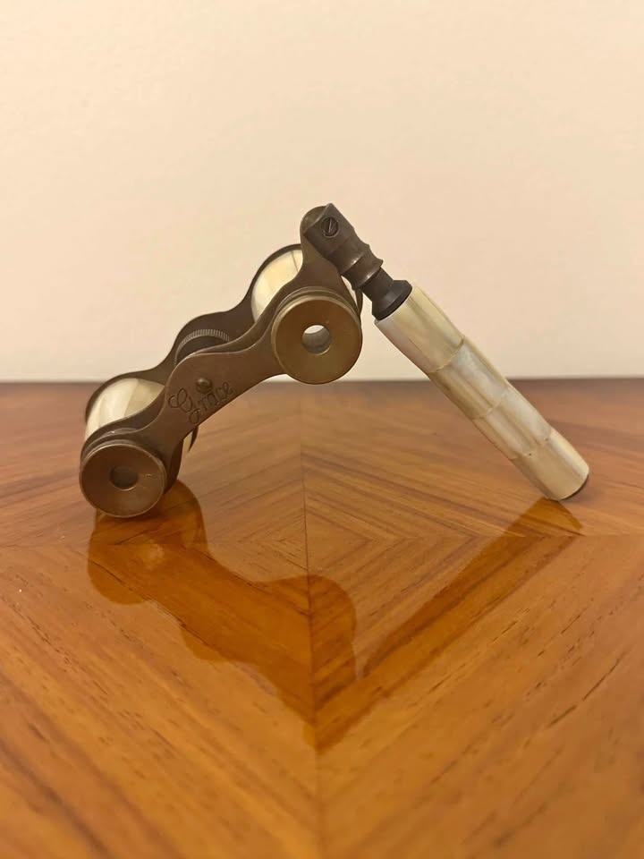 1800s German Ivory-Plated Opera Binoculars
