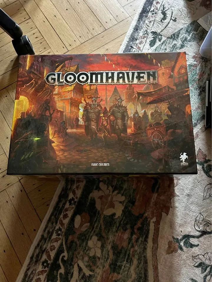 Gloomhaven TTRPG board game