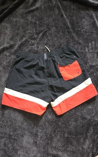 Helly Hansen Men's Size 36 Board Shorts Navy Blue Red White - photo 2
