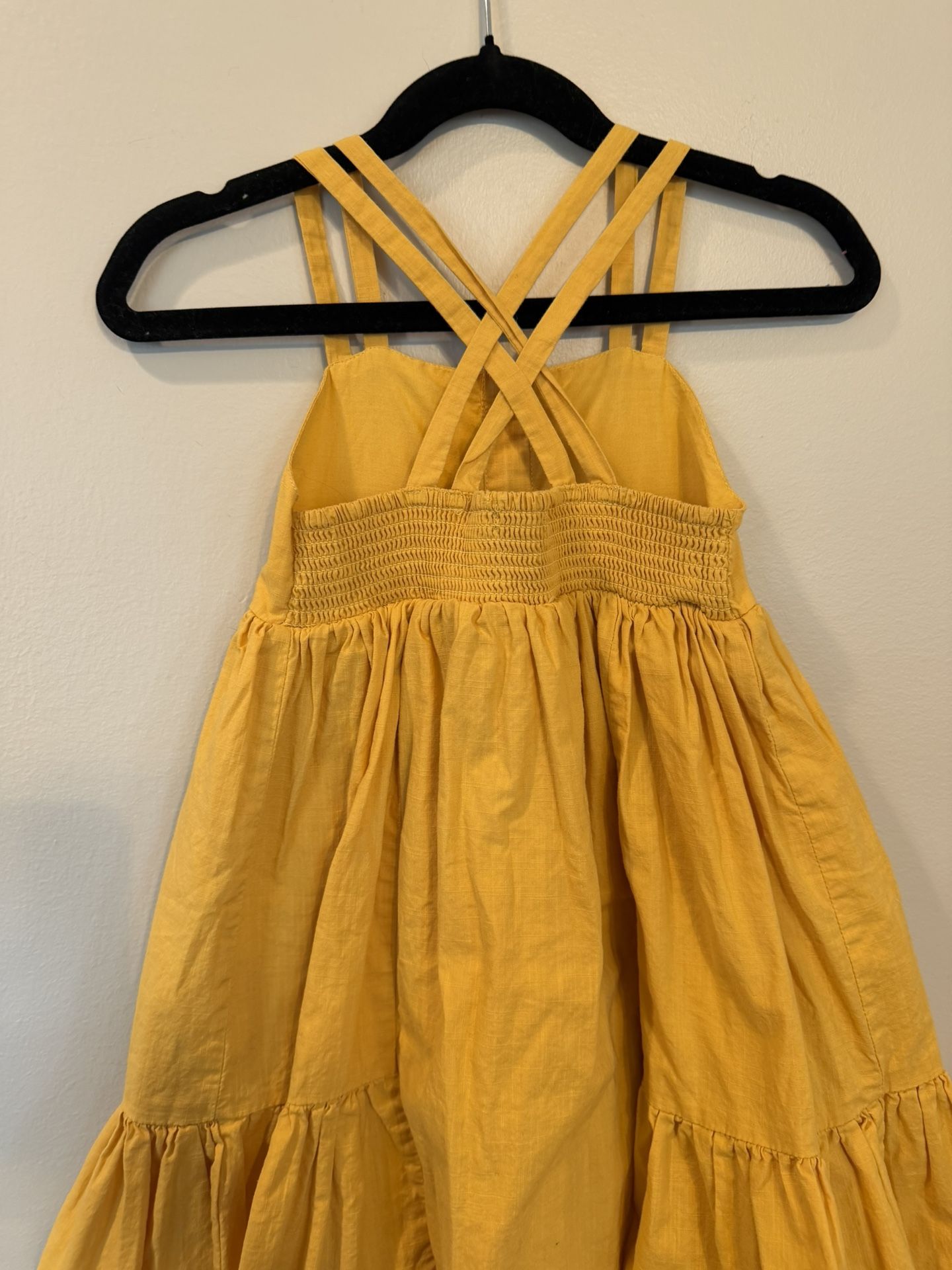 Toddler Girls Size 4 Golden Yellow Pullover Dress $10 - photo 2