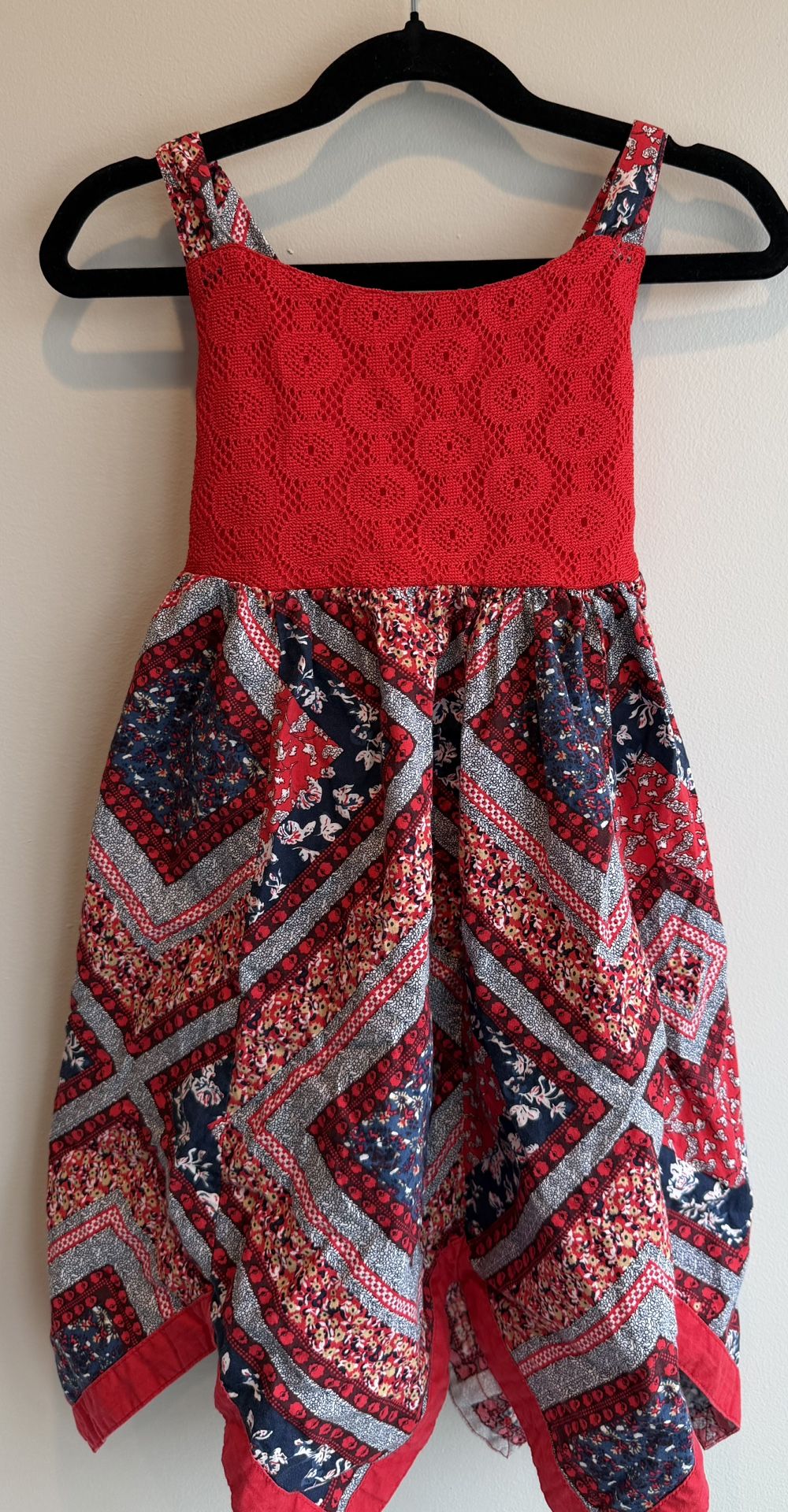 Like New Little Girl Size 4/5 Summer Dress - America Theme
