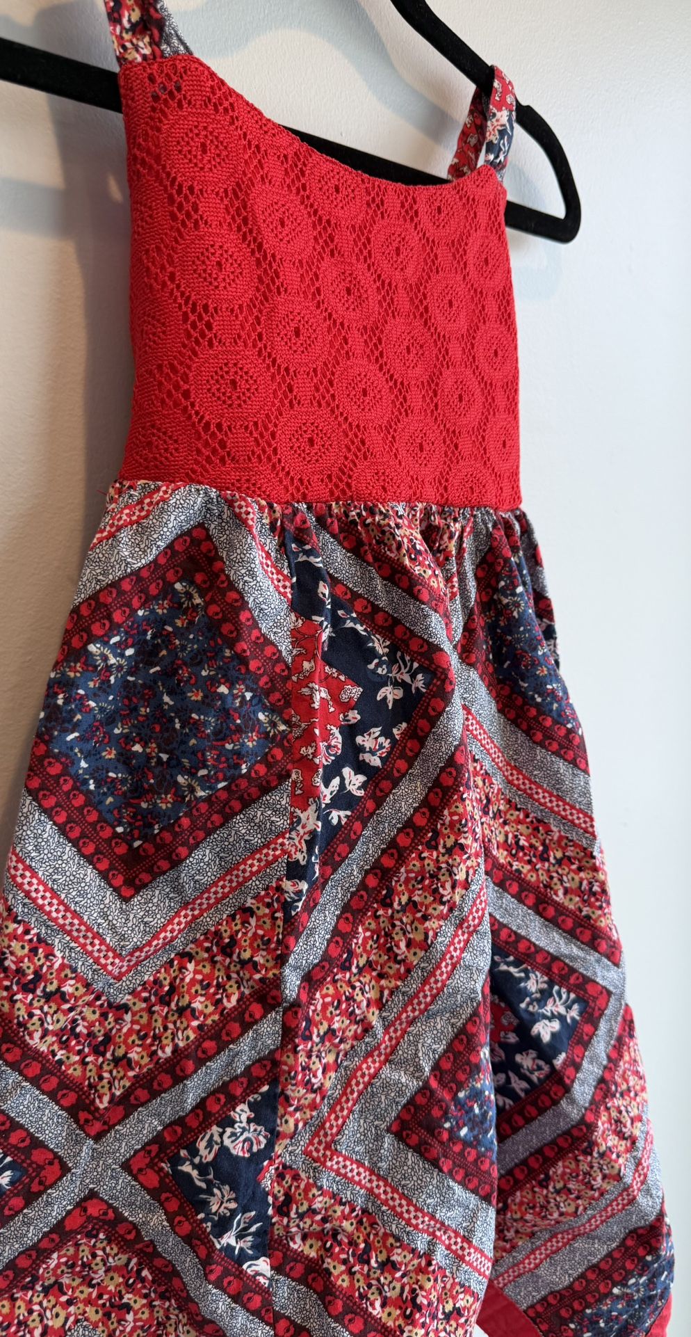 Like New Little Girl Size 4/5 Summer Dress - America Theme - photo 5