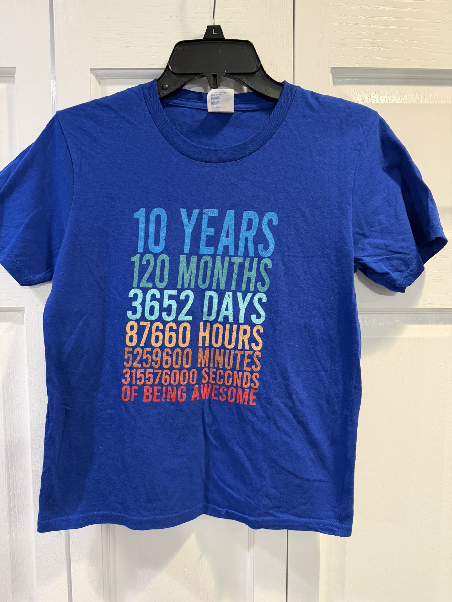 Little Boy’s 10th Birthday T-Shirt