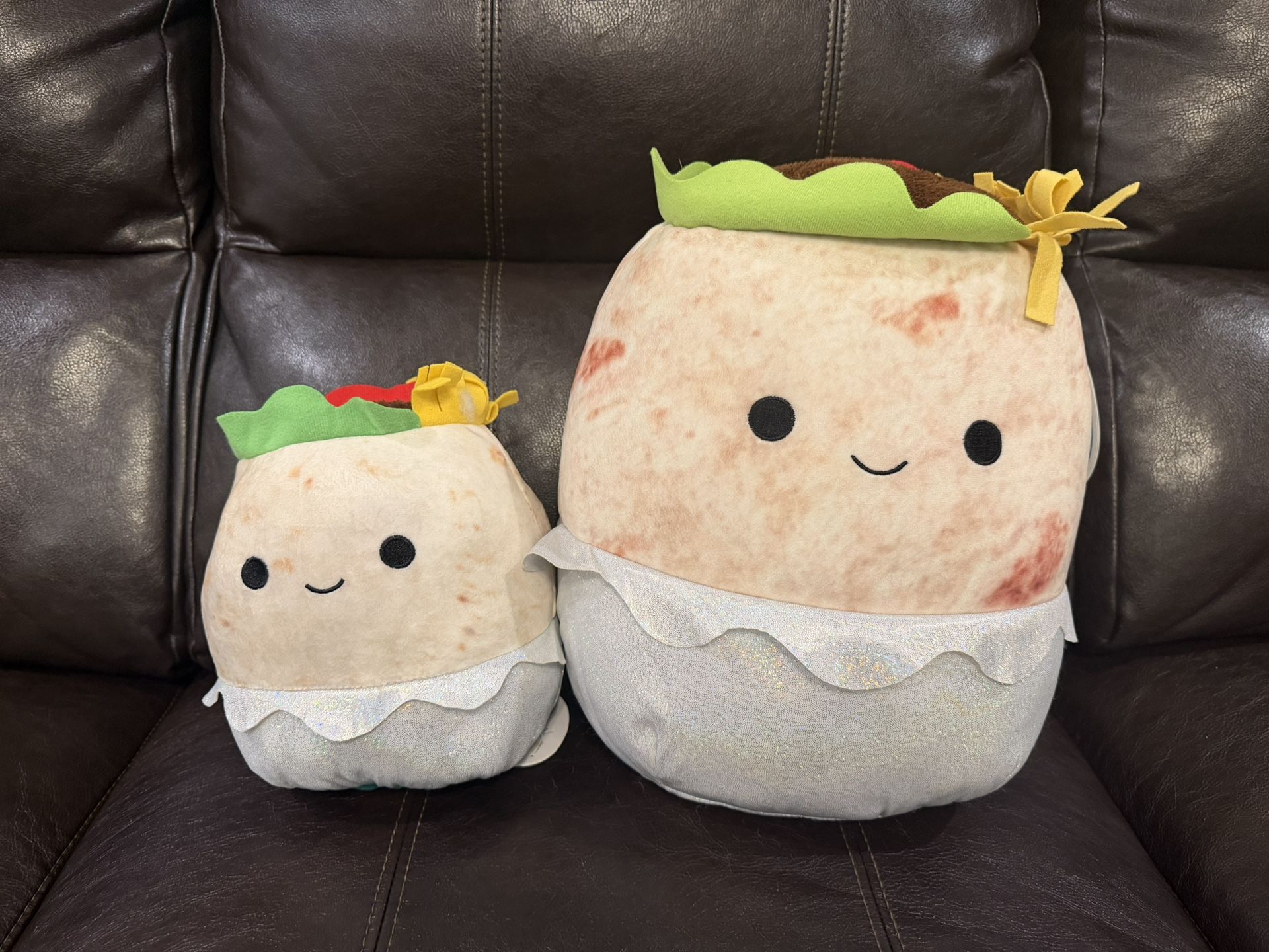 Squishmallows Bernardo Burrito Flipamallows 14" & 8"