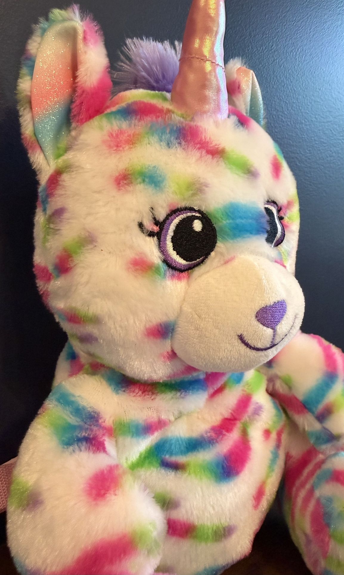 NWOT Carried Away Unicorn Backpack $15 Easter Basket Present - photo 2