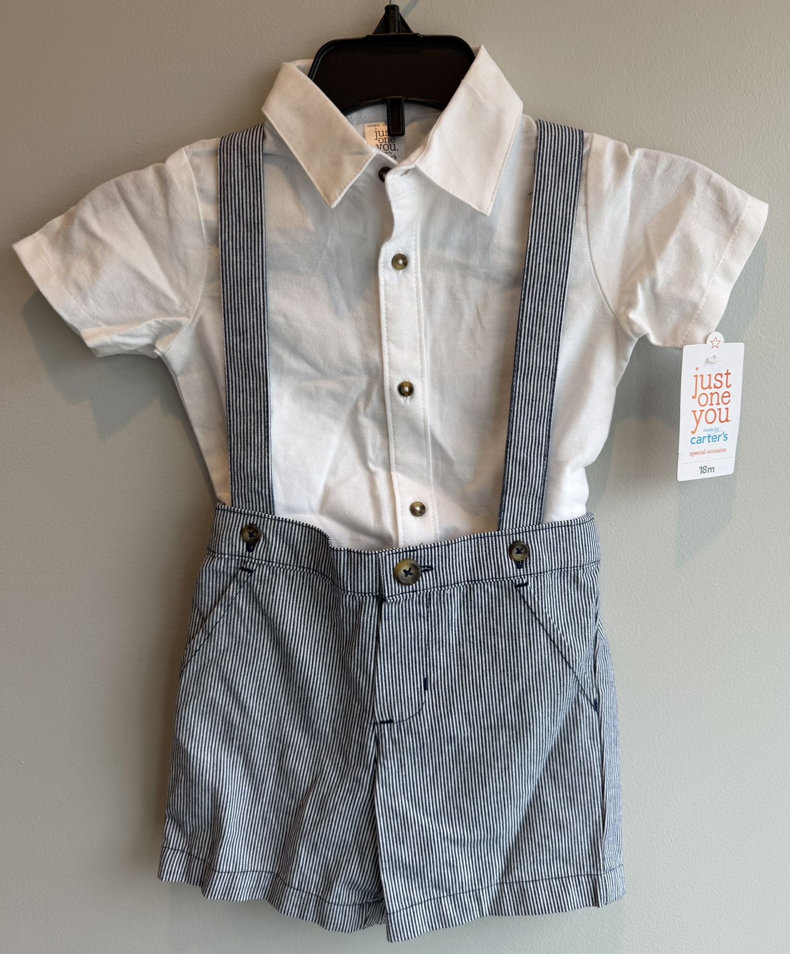 NWT Little Boys 18 months Easter Outfit Dress Suit Collared Ones