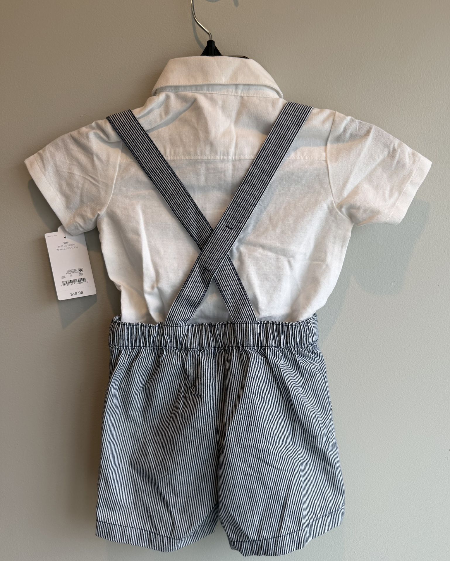 NWT Little Boys 18 months Easter Outfit Dress Suit Collared Ones - photo 2