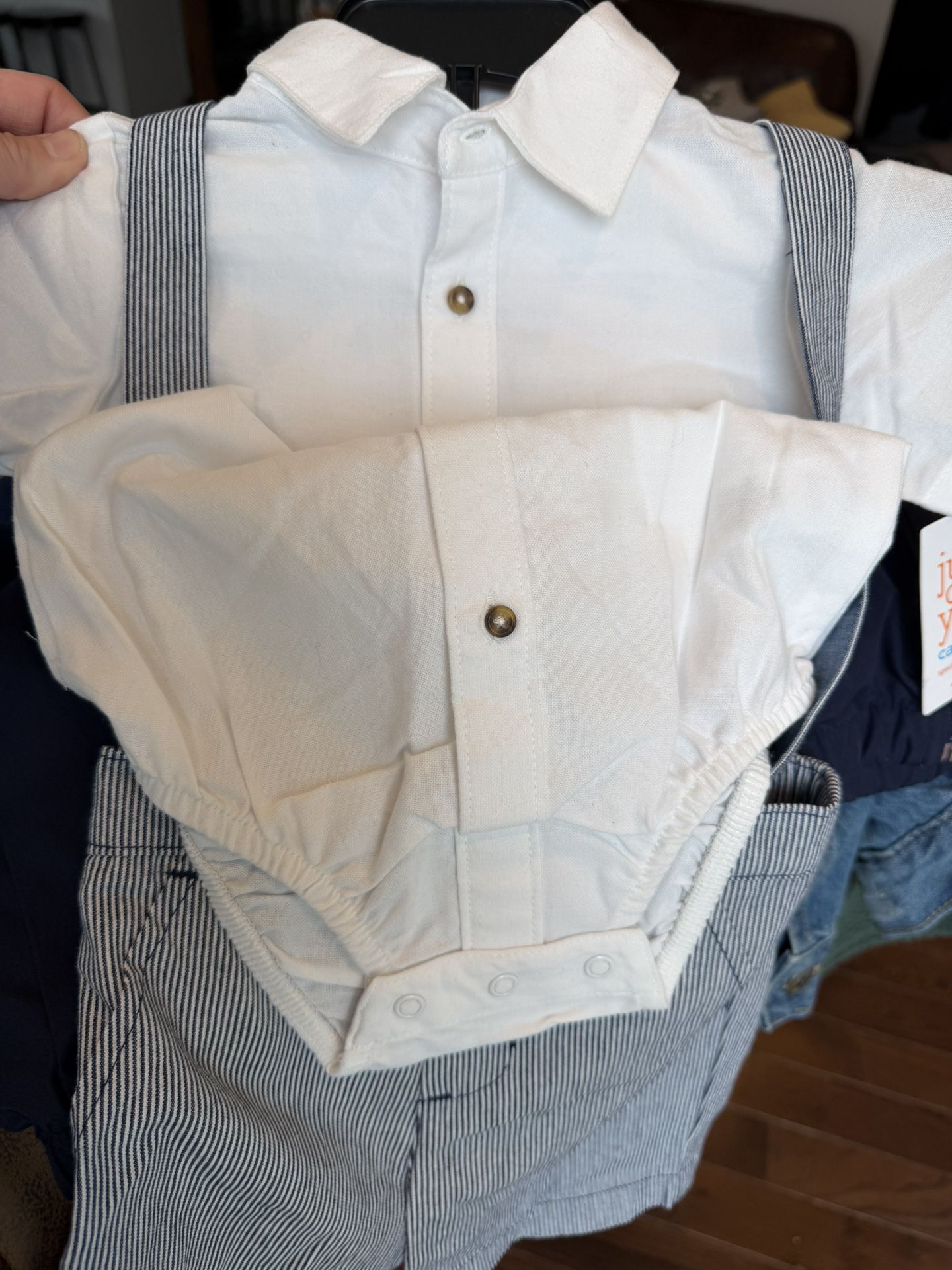 NWT Little Boys 18 months Easter Outfit Dress Suit Collared Ones - photo 5