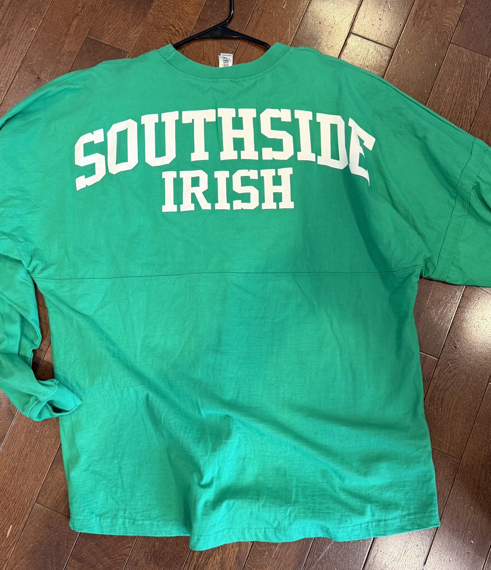 Women's 2XL Green Southside Irish Leprechaun Shirt - photo 2