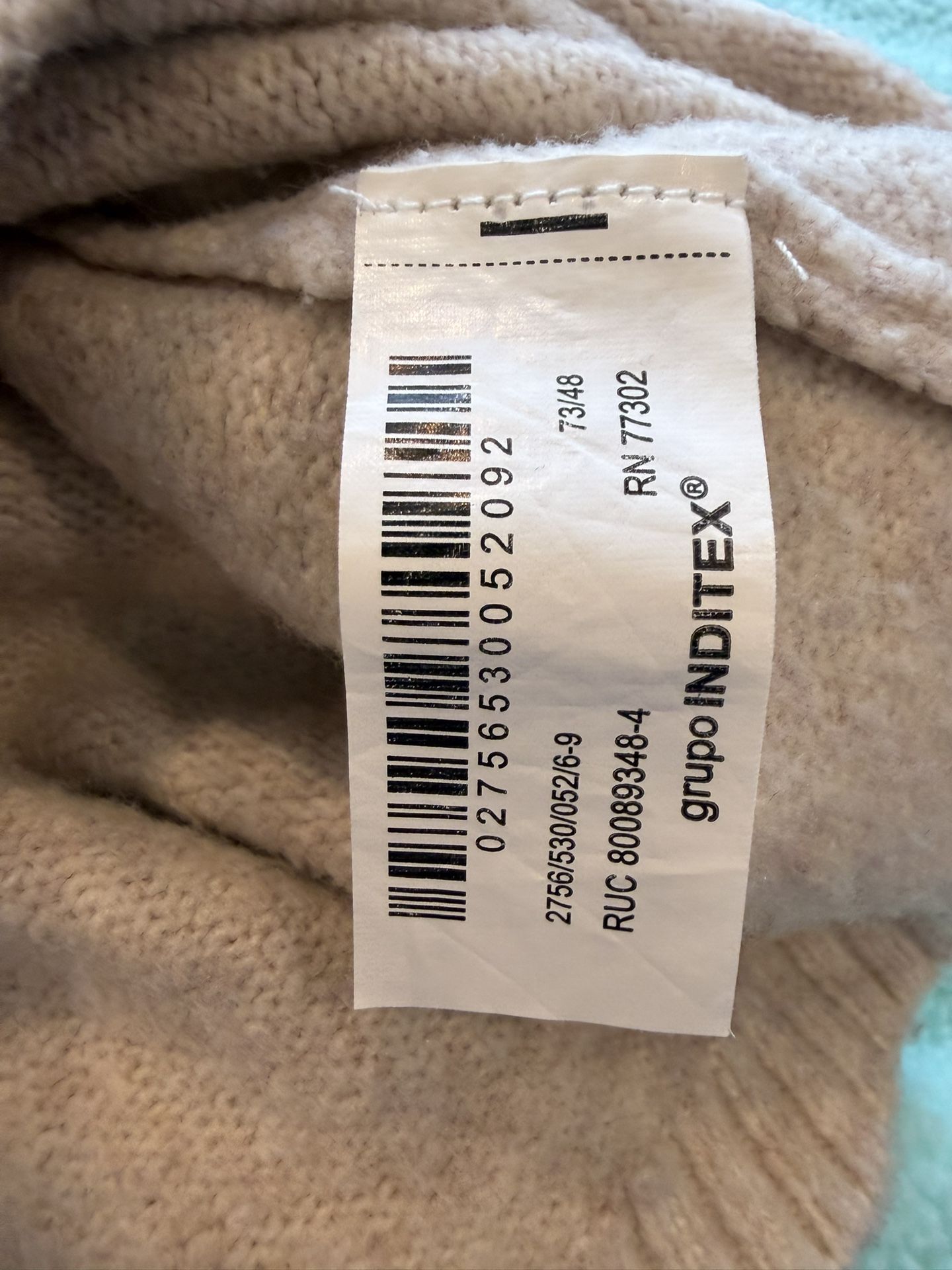 Zara Soft Cream Knit Sweater Baby 6-9 Months - photo 3