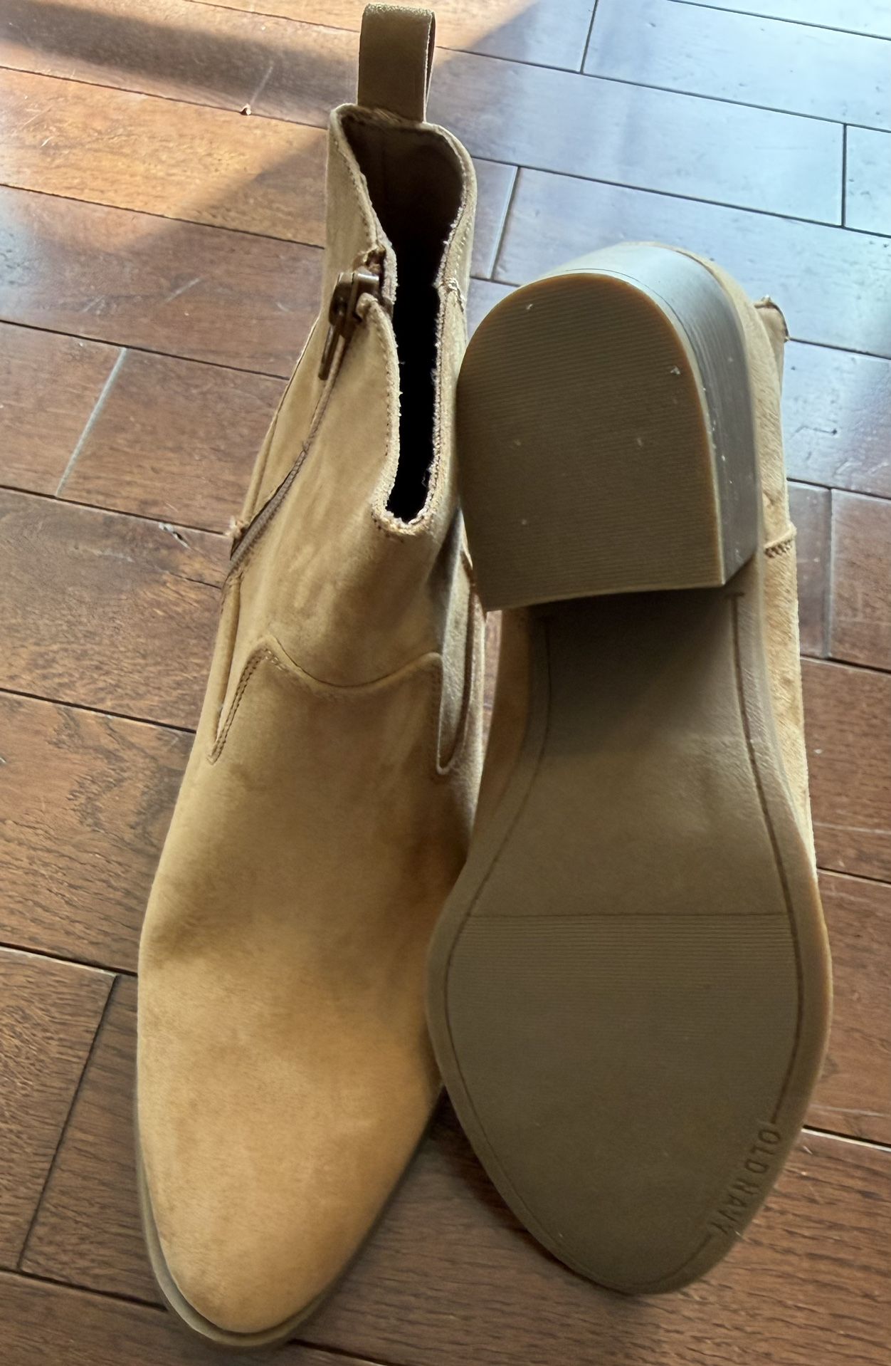 NEW Old Navy Women's Size 8 Sand Western Booties $25 - photo 3