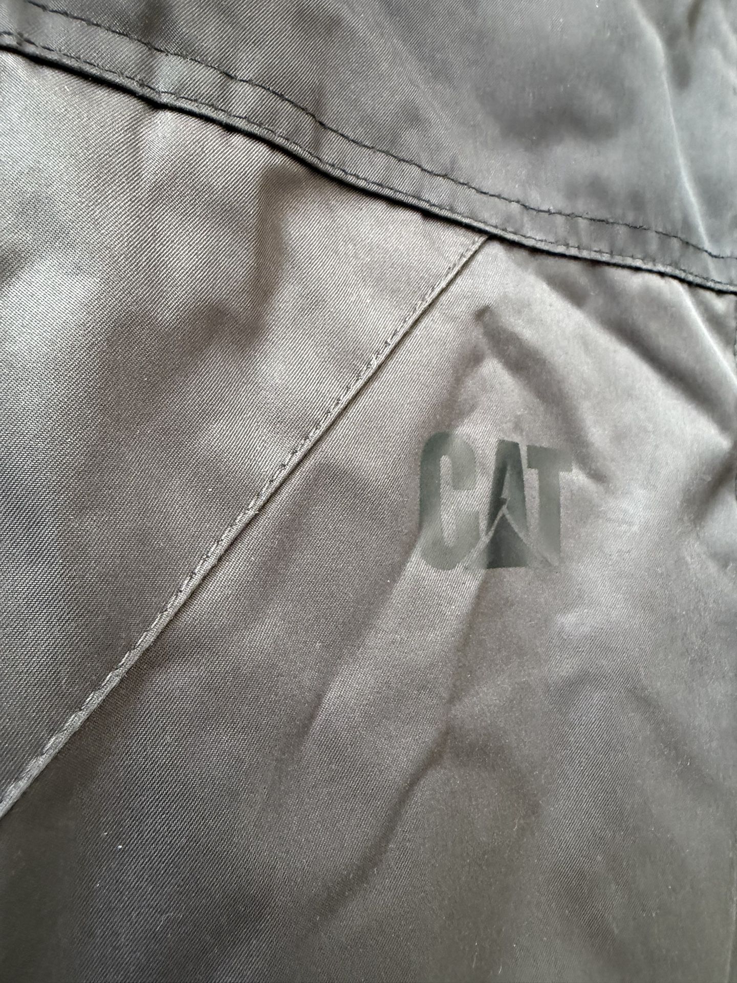 Men's Medium CAT Bomber Jacket - Black - photo 4