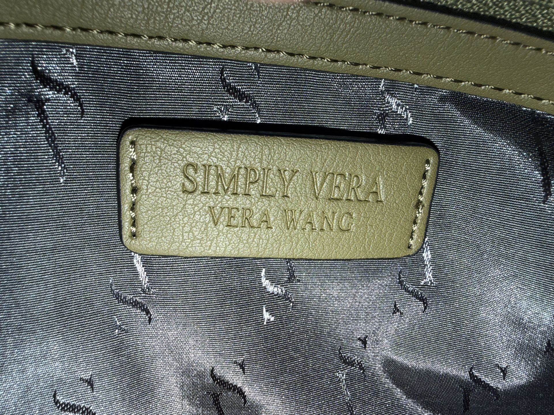 Simply Vera by Vera Wang Hobo Bag in Olive Green $15 - photo 4