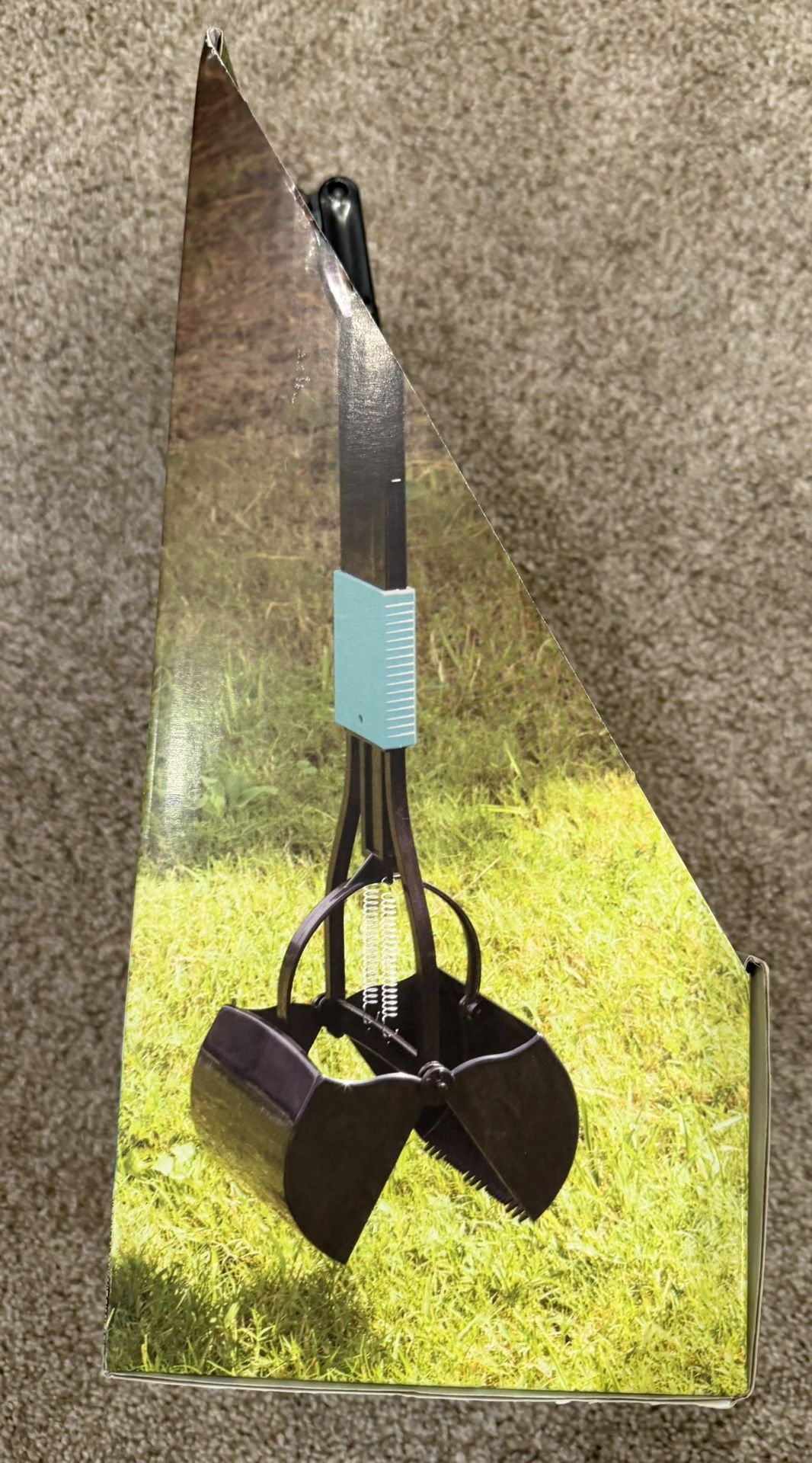 NIB One Hand Pooper Scooper Pet Waste Removal - photo 2