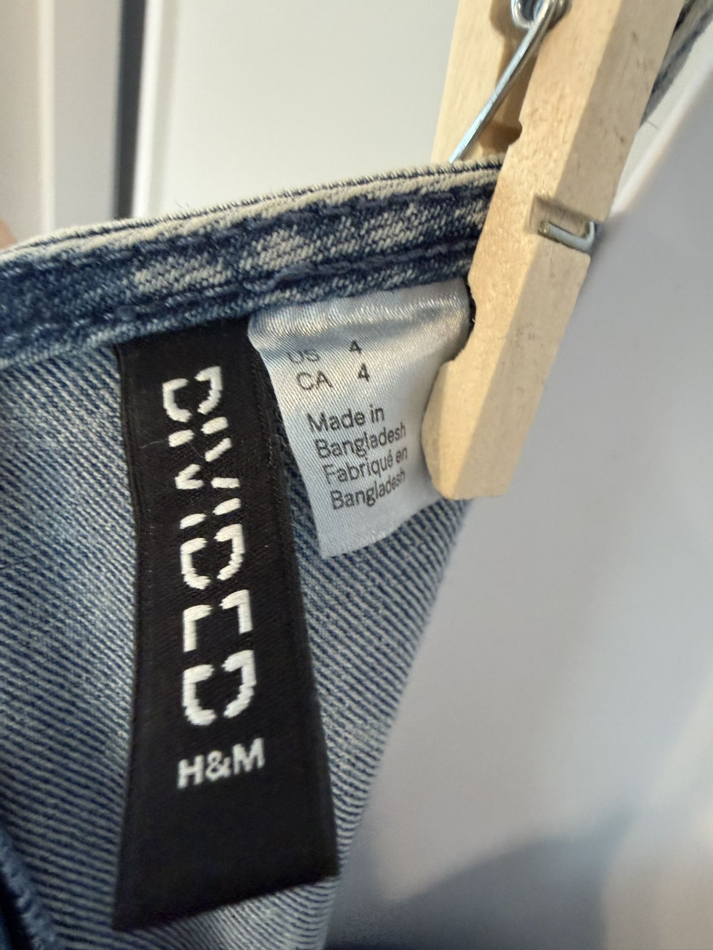 Women’s Size 4 Denim Mini Dress - photo 3