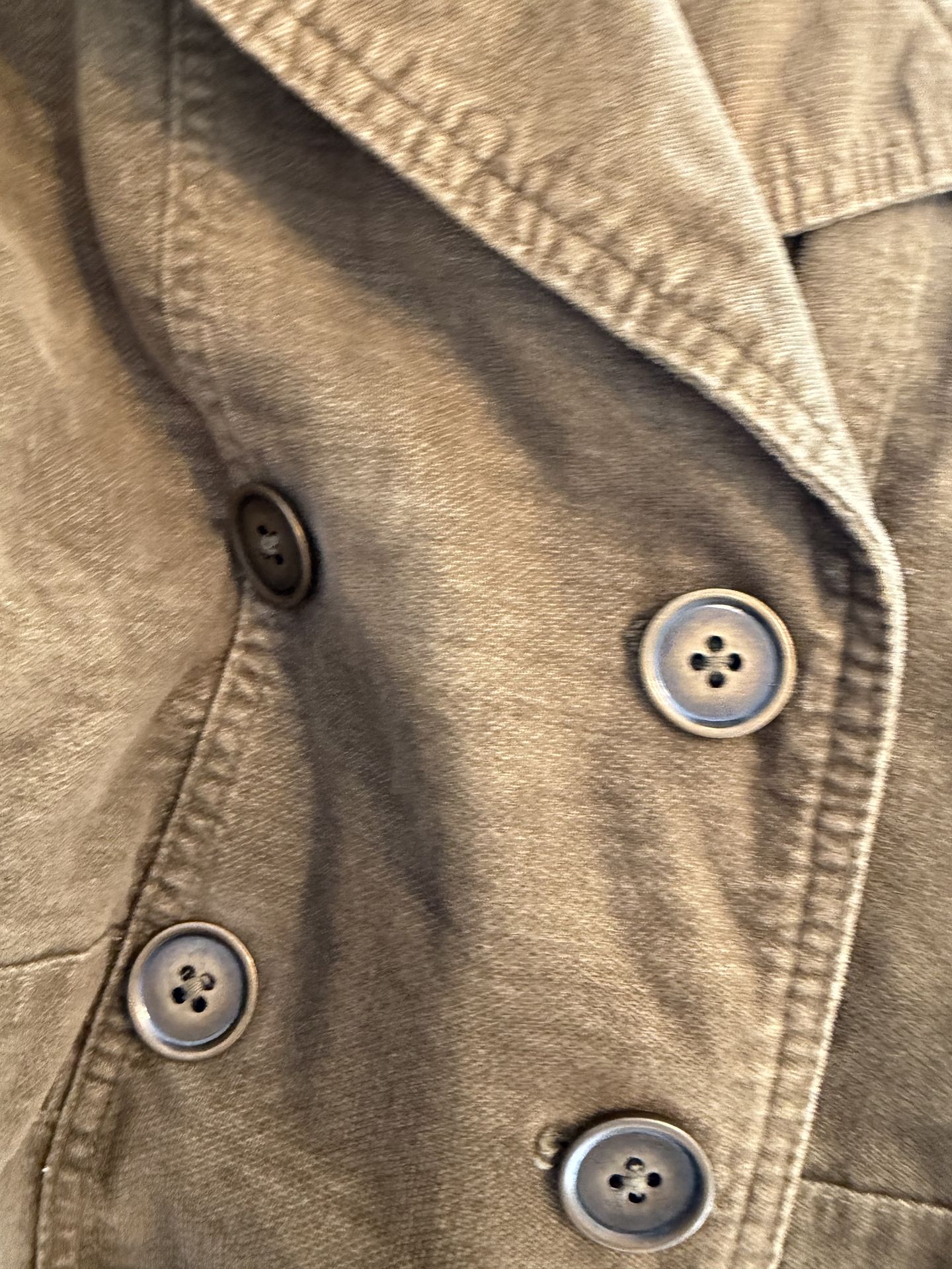Like New Women's XL Brown Corduroy Peacoat - Mossimo $15 - photo 4