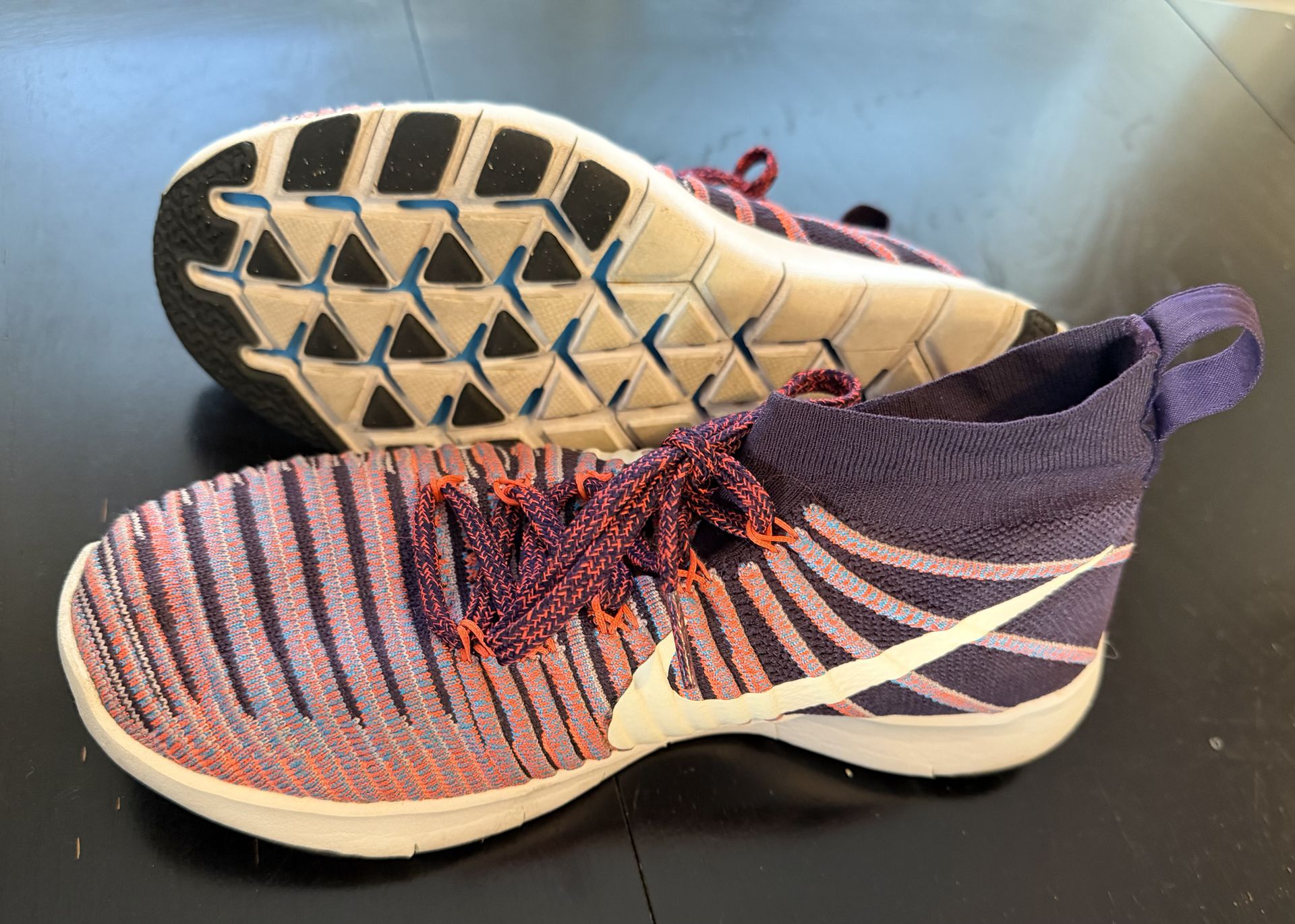 Women’s Size 7.5 Nike Force Flyknit Grand Shoes $25 - photo 5