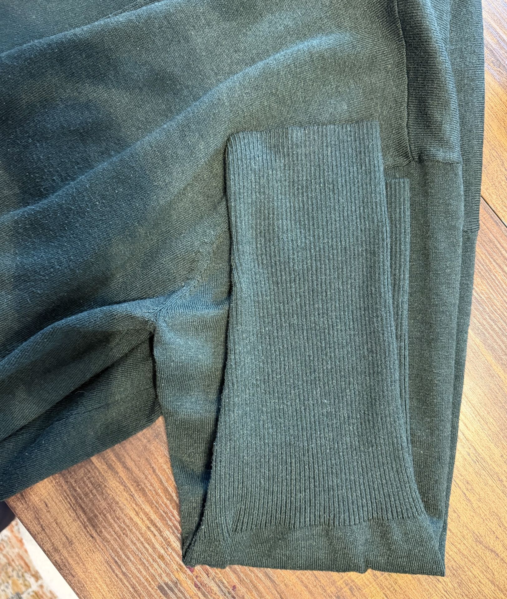 Like New Women's Terra & Sky Cardigan Size 3X Green $22 - photo 3