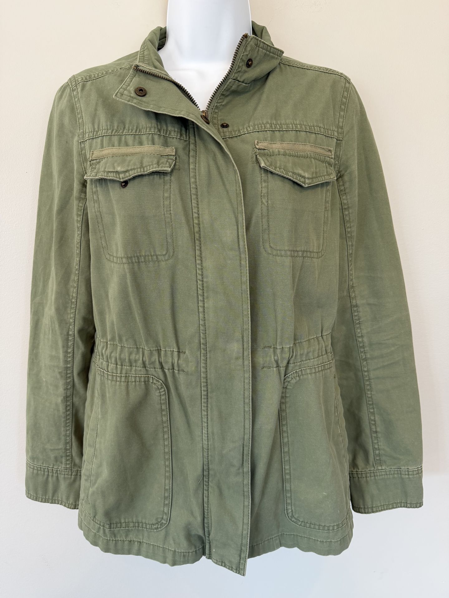 Women’s Size Small Army Green Jacket $10